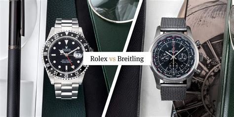 rolex vs breitling|More.